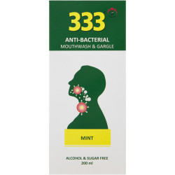 3CP Antibacterial Oral & Throat Gargle Mint 200ml 3CP Antibacterial Oral & Throat Gargle Mint 200ml