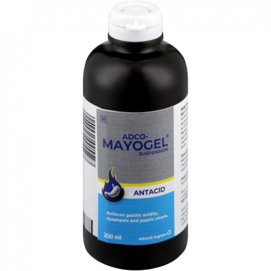 ADCO-MAYOGEL SUSPENSION ANTACID 200ML ADCO-MAYOGEL SUSPENSION ANTACID 200ML