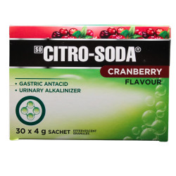 CITRO-SODA CRANBERRY 30X4G SACHETS CITRO-SODA CRANBERRY 30X4G SACHETS