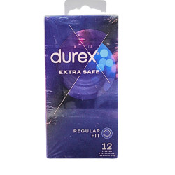 DUREX 12 EXSTRA SAFE CONDOMS DUREX 12 EXSTRA SAFE CONDOMS