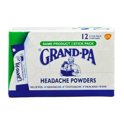 GRANDPA POWDER STICK PACK 12 GRANDPA POWDER STICK PACK 12