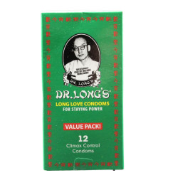 DR LONG'S CONDOMS VALUE PACK 12"S DR LONG'S CONDOMS VALUE PACK 12"S