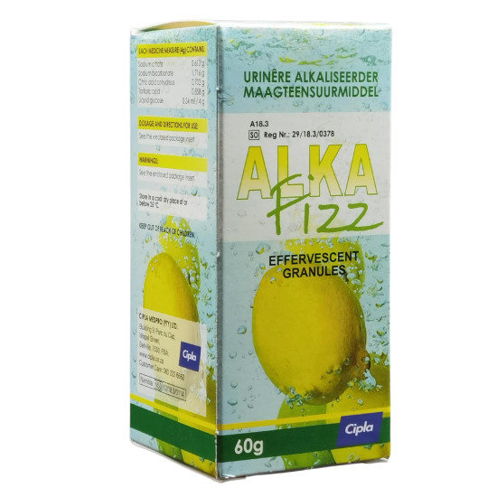 ALKAFIZZ EFFERSCENT GRANULES 60G ALKAFIZZ EFFERSCENT GRANULES 60G