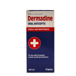 DERMADINE ORAL GARGLE 200ML DERMADINE ORAL GARGLE 200ML