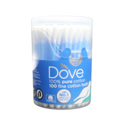 DOVE COTTON BUDS TUB 100 DOVE COTTON BUDS TUB 100