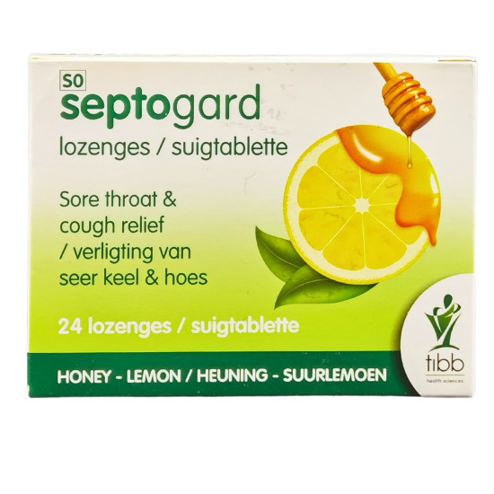 TIBB SEPTOGUARD THROAT LOZ 24 TIBB SEPTOGUARD THROAT LOZ 24