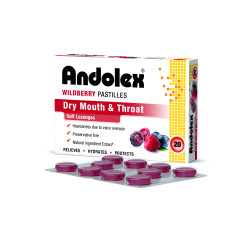 ANDOLEX-C WILDBERRY PASTILLES 20 ANDOLEX-C WILDBERRY PASTILLES 20