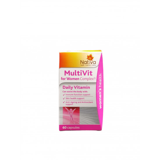 NATIVA MULTIVITAMIN FOR WOMEN 60 CAPS NATIVA MULTIVITAMIN FOR WOMEN 60 CAPS
