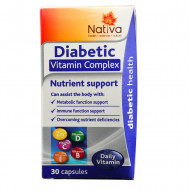 NATIVA DIABETIC VIT COMPLEX 30 NATIVA DIABETIC VIT COMPLEX 30