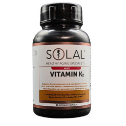 SOLAL VITAMIN K2 200MCG -30 SOLAL VITAMIN K2 200MCG -30