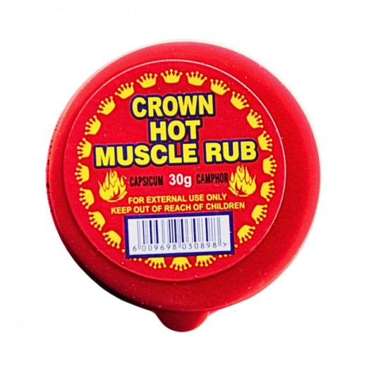 CROWN HOT MUSCLE RUB 30G CROWN HOT MUSCLE RUB 30G