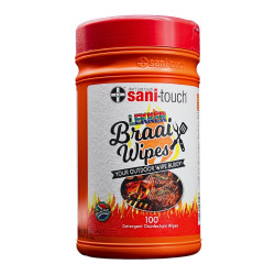 BRAAI LAPPIES 100 DISINFECTANT WIPES BRAAI LAPPIES 100 DISINFECTANT WIPES