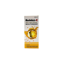ANDOLEX-C ANTI-BACTERIAL MOUTH WASH 200ML ANDOLEX-C ANTI-BACTERIAL MOUTH WASH 200ML