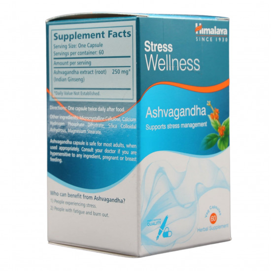 HIMALAYA ASHVAGANDHA CAP 60 HIMALAYA ASHVAGANDHA CAP 60